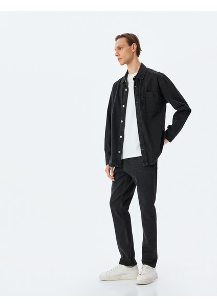 Slim Fit Kot Pantolon - Brad Jean