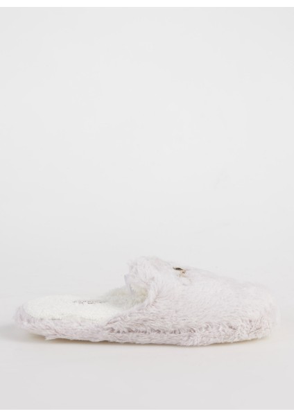 Gri Kadın Ev Terliği Baıley