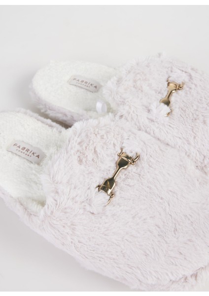 Gri Kadın Ev Terliği Baıley indirimleri