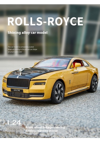 124 Rolls-Royce Shining Alaşımlı Araba Modeli (Yurt Dışından)