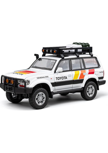 124 Toyota Landcruiser LC80 Alaşımlı Araba Modeli (Yurt Dışından)