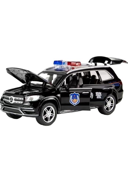 132 Alaşımlı Polis Arabası Model Oyuncaklar (Yurt Dışından)