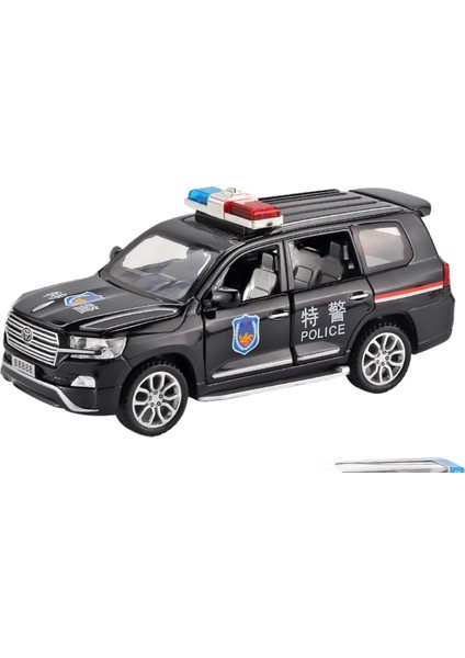132 Alaşımlı Polis Arabası Model Oyuncaklar (Yurt Dışından)