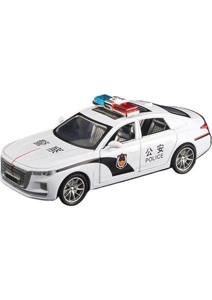 132 Alaşımlı Polis Arabası Model Oyuncaklar (Yurt Dışından)