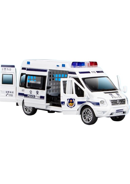 132 Alaşımlı Polis Arabası Model Oyuncaklar (Yurt Dışından)