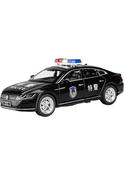 132 Alaşımlı Polis Arabası Model Oyuncaklar (Yurt Dışından)