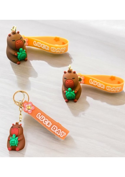 Capybara Kapibara Silikon Anahtarlık modelleri