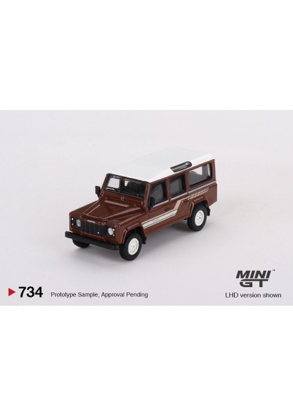 : 1/64 Land Rover Defender 110 1985 County Station Wagon Russet Brown fiyatları