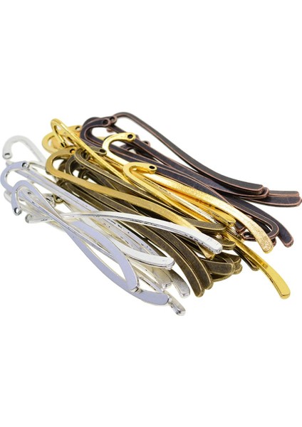 40 Pcs Vintage Kitap Plakaları, Metal (Yurt Dışından)