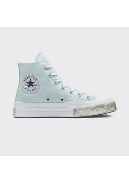 Chuck 70 Marbled Kadın Mavi Sneaker