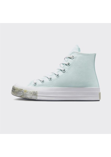 Chuck 70 Marbled Kadın Mavi Sneaker