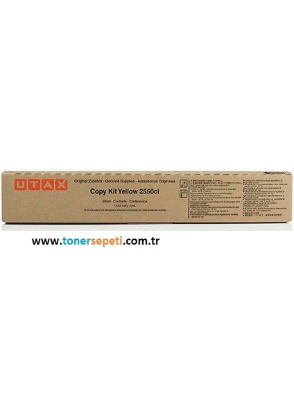 Tonersepeti Utax Triumph Adler 2550Cİ Sarı Toner fiyatları