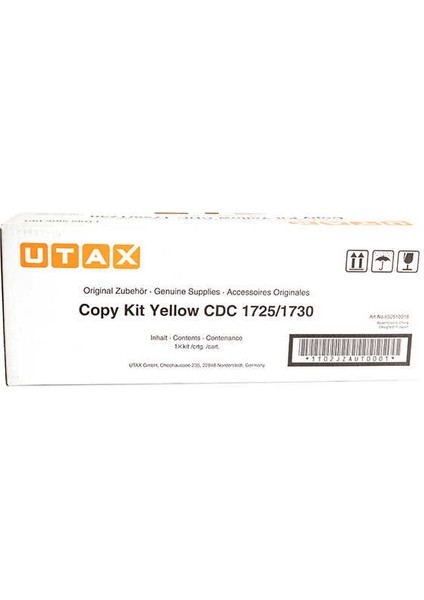 Tonersepeti Utax CDC-1725 Sarı Fotokopi Toner