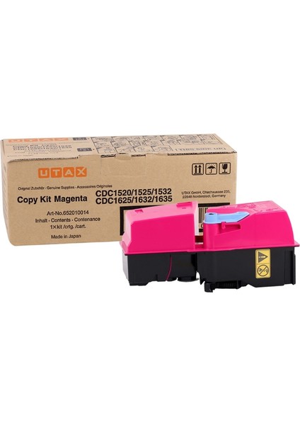 Tonersepeti Utax CDC1520 Kırmızı Fotokopi Toner