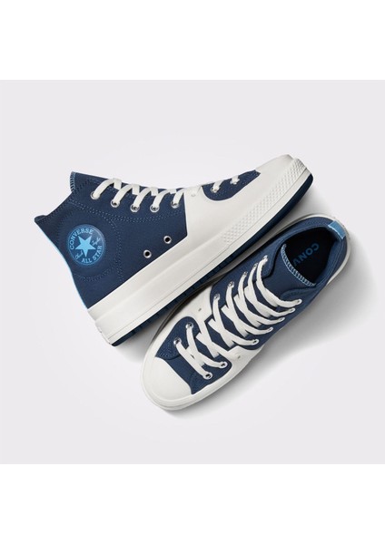 Chuck Taylor All Star Construct Sport Remastered Lacivert Sneaker indirimleri