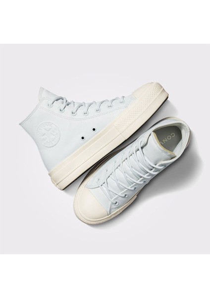 Chuck Taylor All Star Lift Platform Luxe Workwear Mavi Sneaker indirimleri