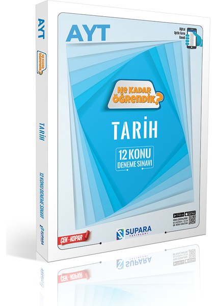 Supara Ayt Tarih 12 Konu Deneme Ne Kadar Öğrendik Çek Kopar Supara Yayınları
