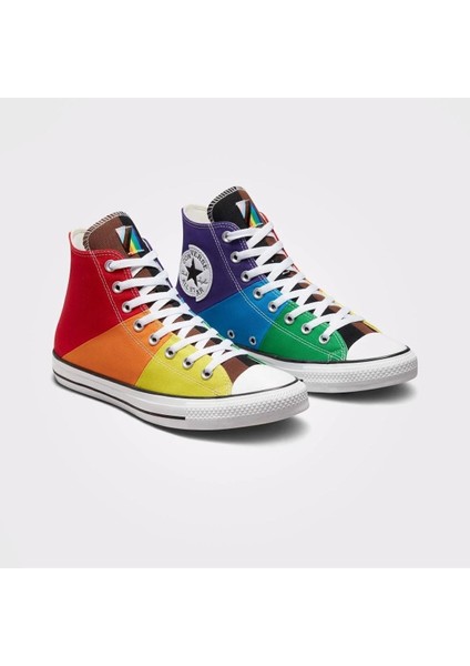Chuck Taylor All Star Mor/kırmızı Sneaker