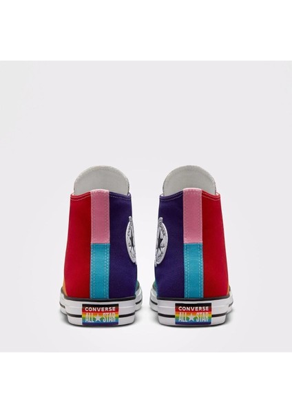 Chuck Taylor All Star Mor/kırmızı Sneaker