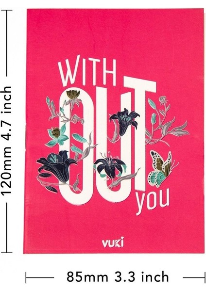 Minik Not Defteri (Çiçek) modelleri