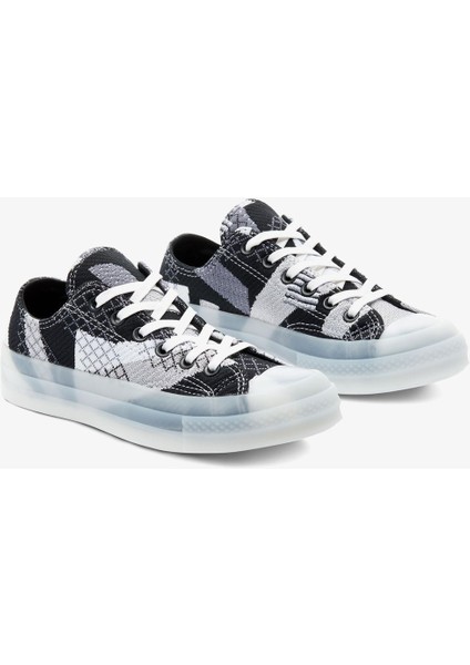 Chuck 70 Knit Print Kadın Siyah Sneaker fiyatları