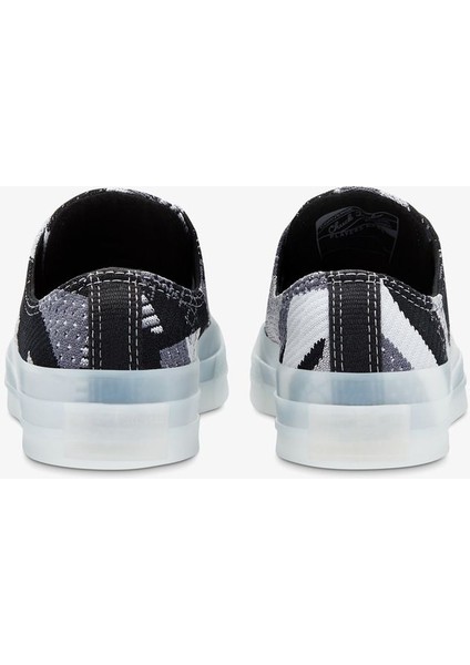Chuck 70 Knit Print Kadın Siyah Sneaker modelleri