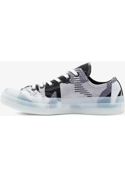 Chuck 70 Knit Print Kadın Siyah Sneaker fırsatları