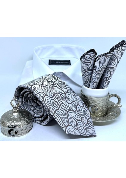 Dokuma Mendilli Kravat fırsatları