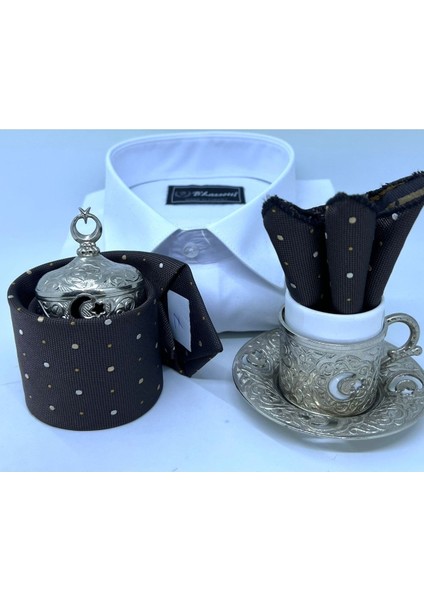 Dokuma Mendilli Kravat fırsatları