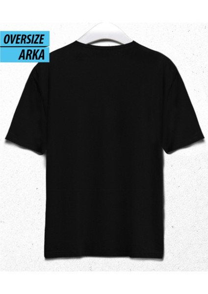 Sail Away Oversize T-Shirt Siyah