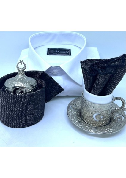 Dokuma Mendilli Kravat fırsatları