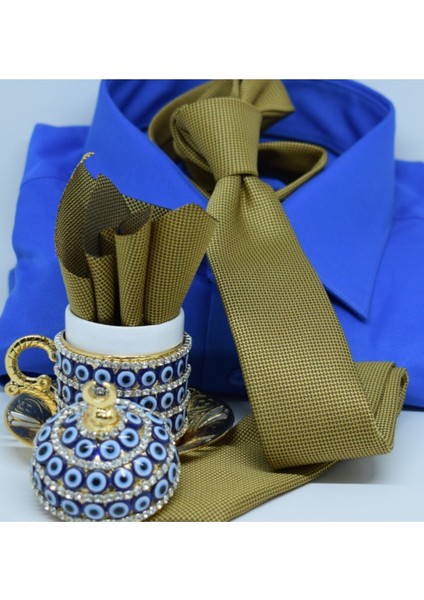 Dokuma Mendilli Kravat modelleri