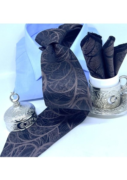 Dokuma Mendilli Kravat modelleri