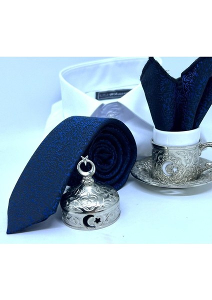 Dokuma Mendilli Kravat indirimleri