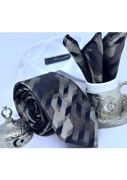 Dokuma Mendilli Kravat indirimleri