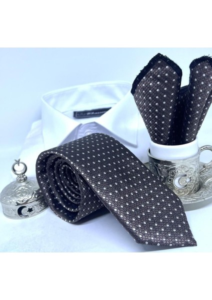 Dokuma Mendilli Kravat indirimleri