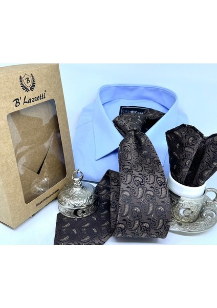 Dokuma Mendilli Kravat modelleri