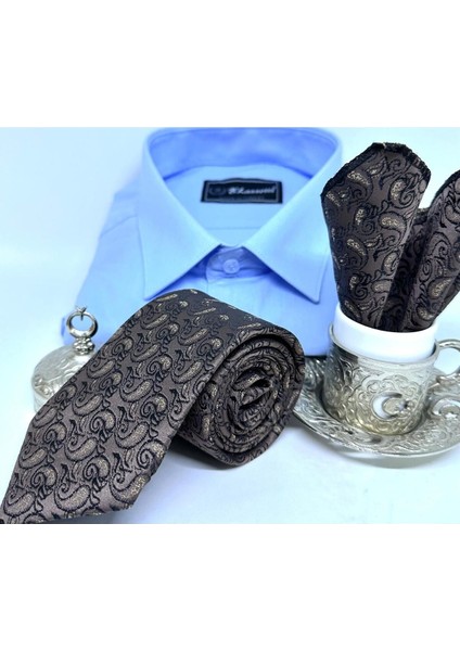 Dokuma Mendilli Kravat fırsatları