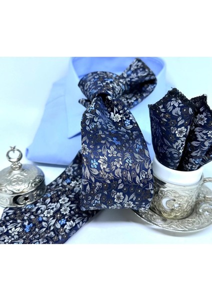 Dokuma Mendilli Kravat modelleri