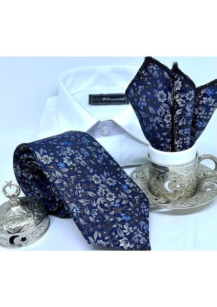 Dokuma Mendilli Kravat indirimleri