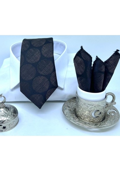 Dokuma Mendilli Kravat modelleri