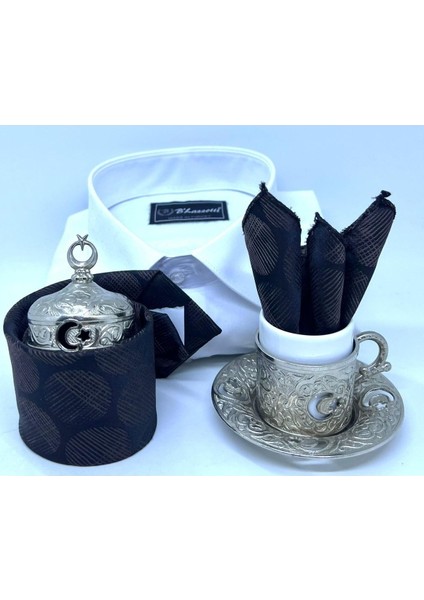 Dokuma Mendilli Kravat fırsatları