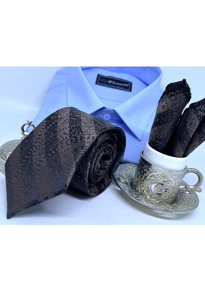 Dokuma Mendilli Kravat fırsatları