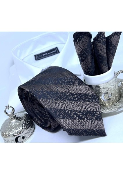 Dokuma Mendilli Kravat indirimleri