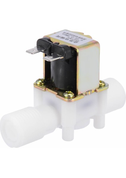 12V Plastik Solenoid Valf Nc Elektrikli Manyetik Su Akış Vanası Kontrol Bahçe Sulama Çamaşır Makinesi Robotik Endüstriyel Otomasyon Medikal