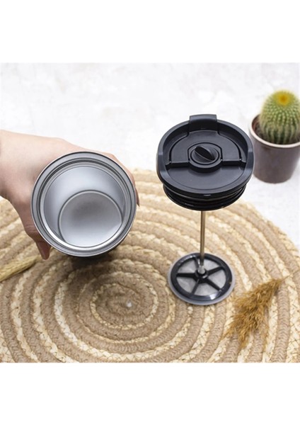 French Press Termos 500 ml Kapasite Bitki Çayları Kahve Vb Kullanım Alanları fiyatları