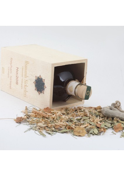 Bitkisel No :208 Reyhan Sirkesi 500 ml