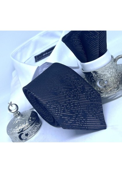 Dokuma Mendilli Kravat indirimleri