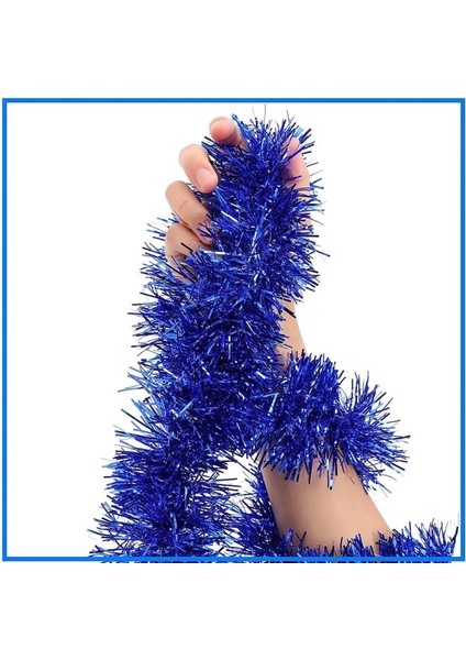 Parti Için Sim Süs 2 Metre Uzunluk 8 cm Genişlik Mavi Renk (4887) fiyatları