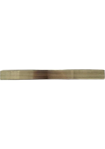 8801 Çizgili Modern Kalın Kulp Gold Renk 512 mm